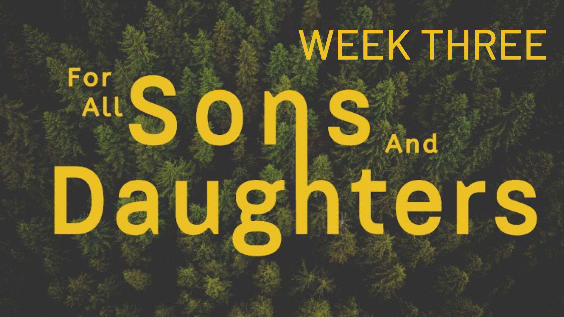 For All Sons And Daughters – Pineville Church, image size:1920x1080