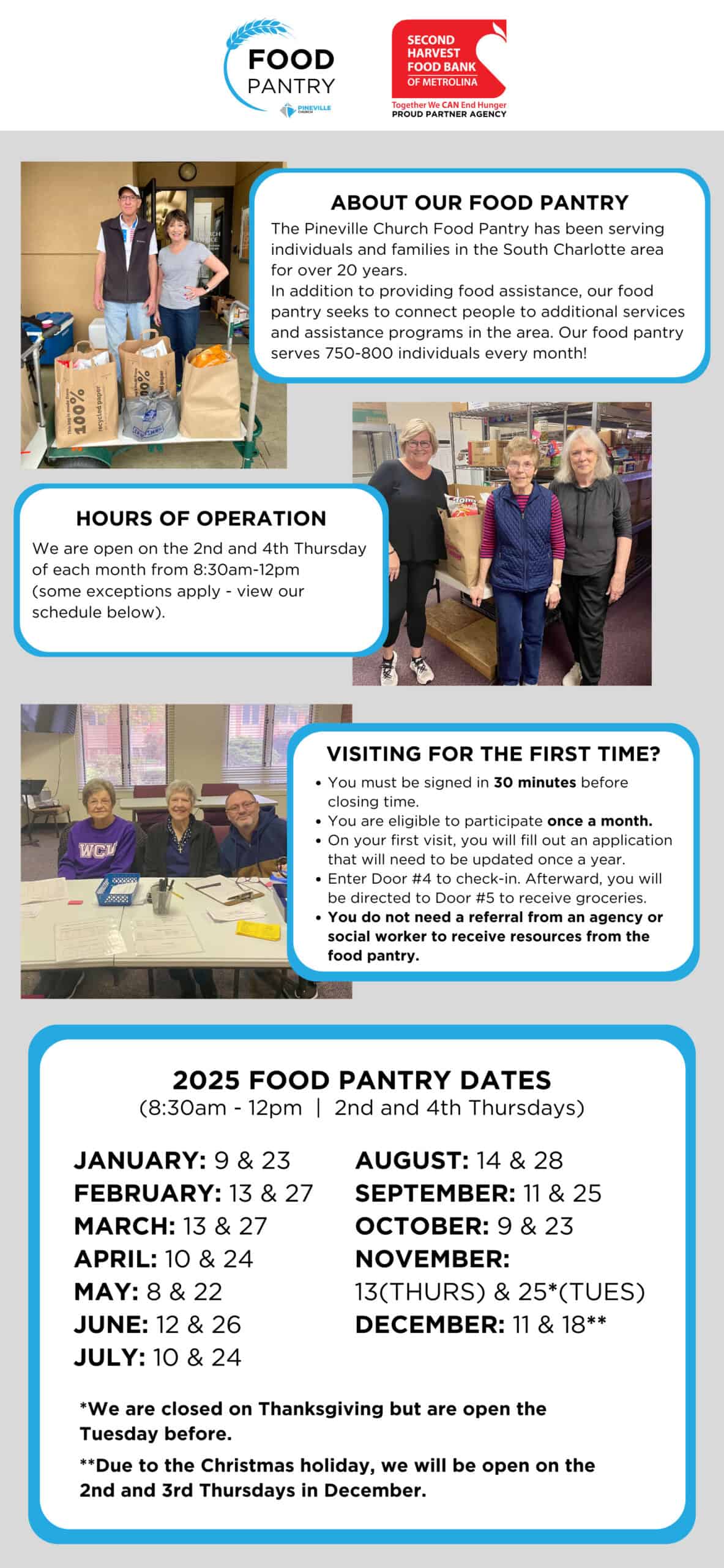 2025 Food Pantry Website