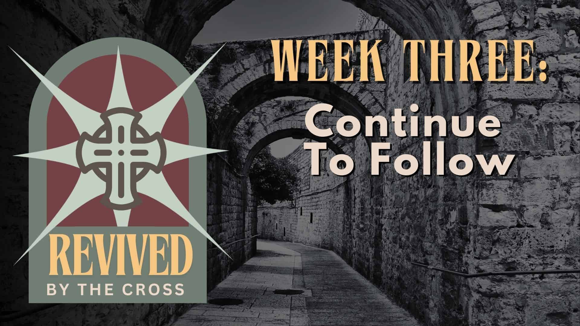 Revived By The Cross wk3 cover