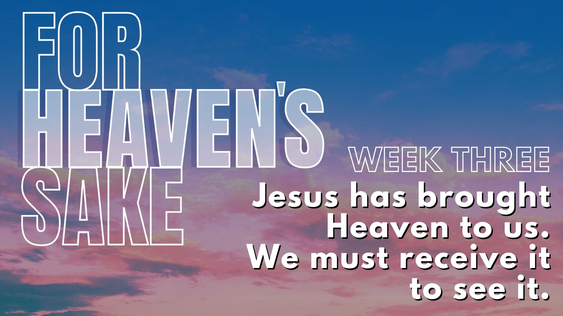 For Heavens Sake wk3 cover