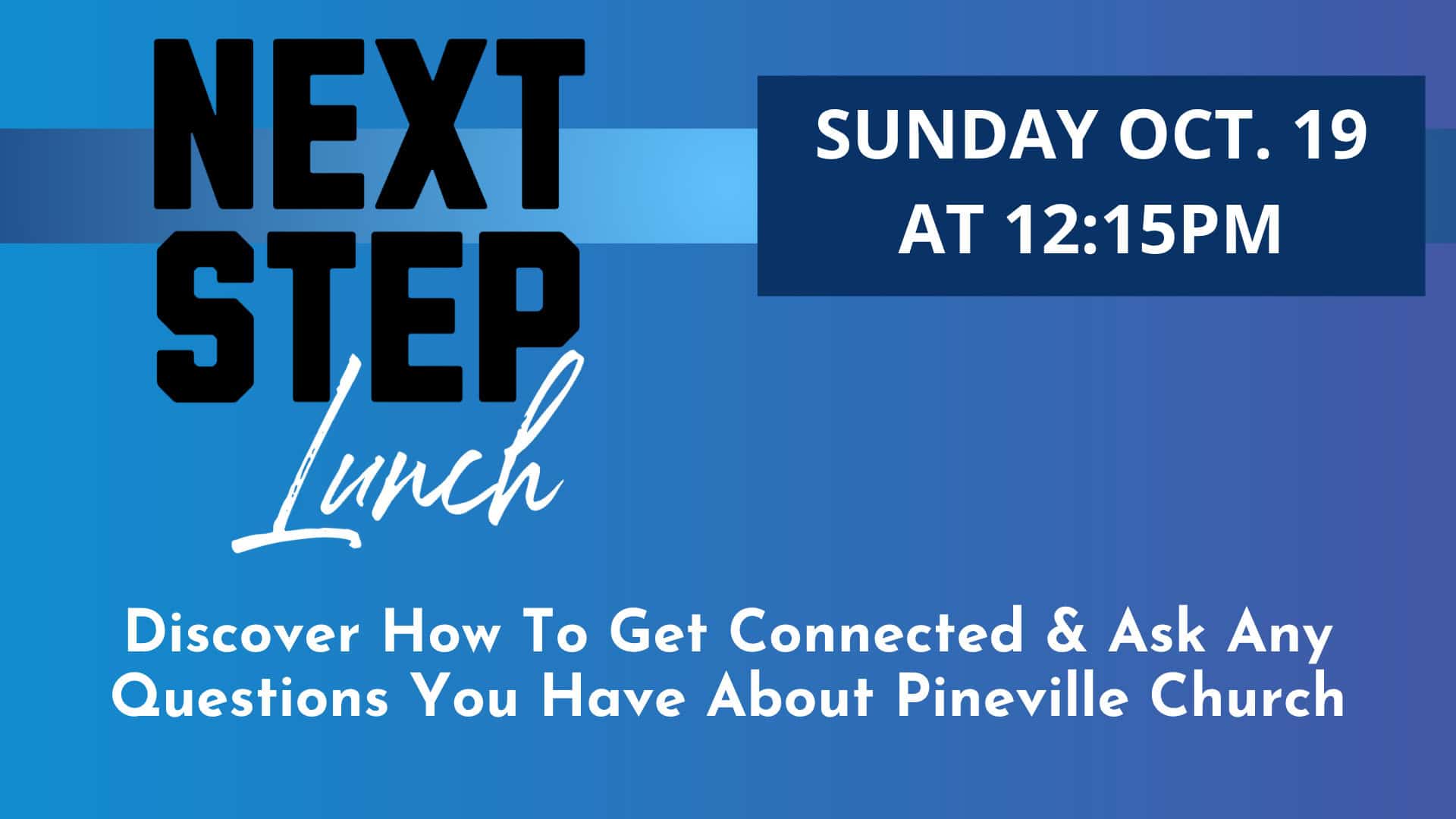 website next step lunch oct 19