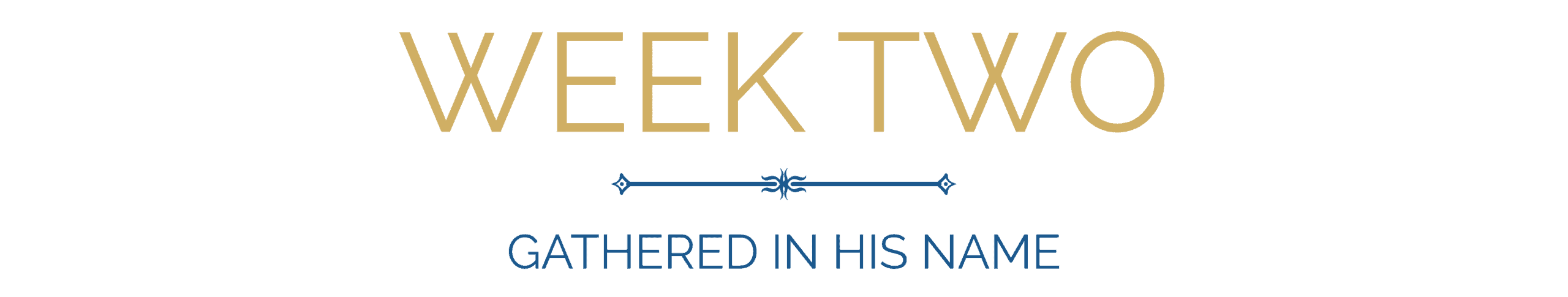Week1 Gathered In His Name (1)