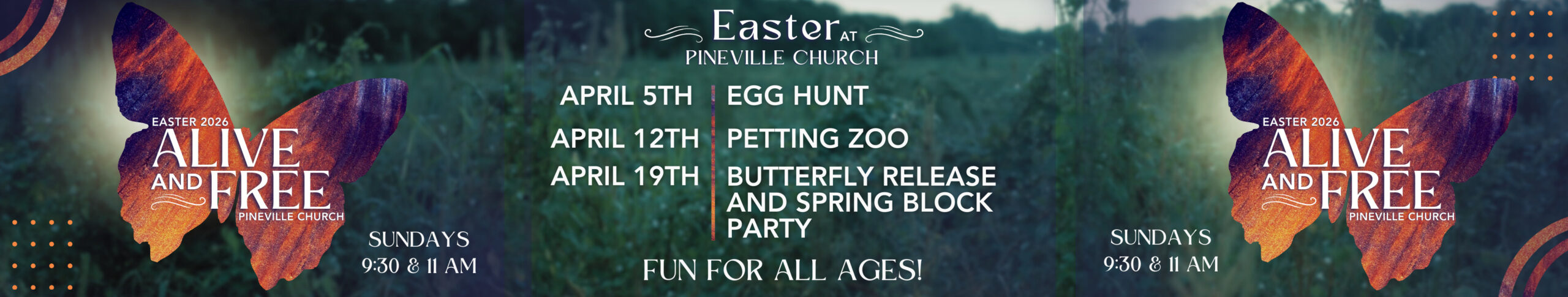 Easter 2026 - Website