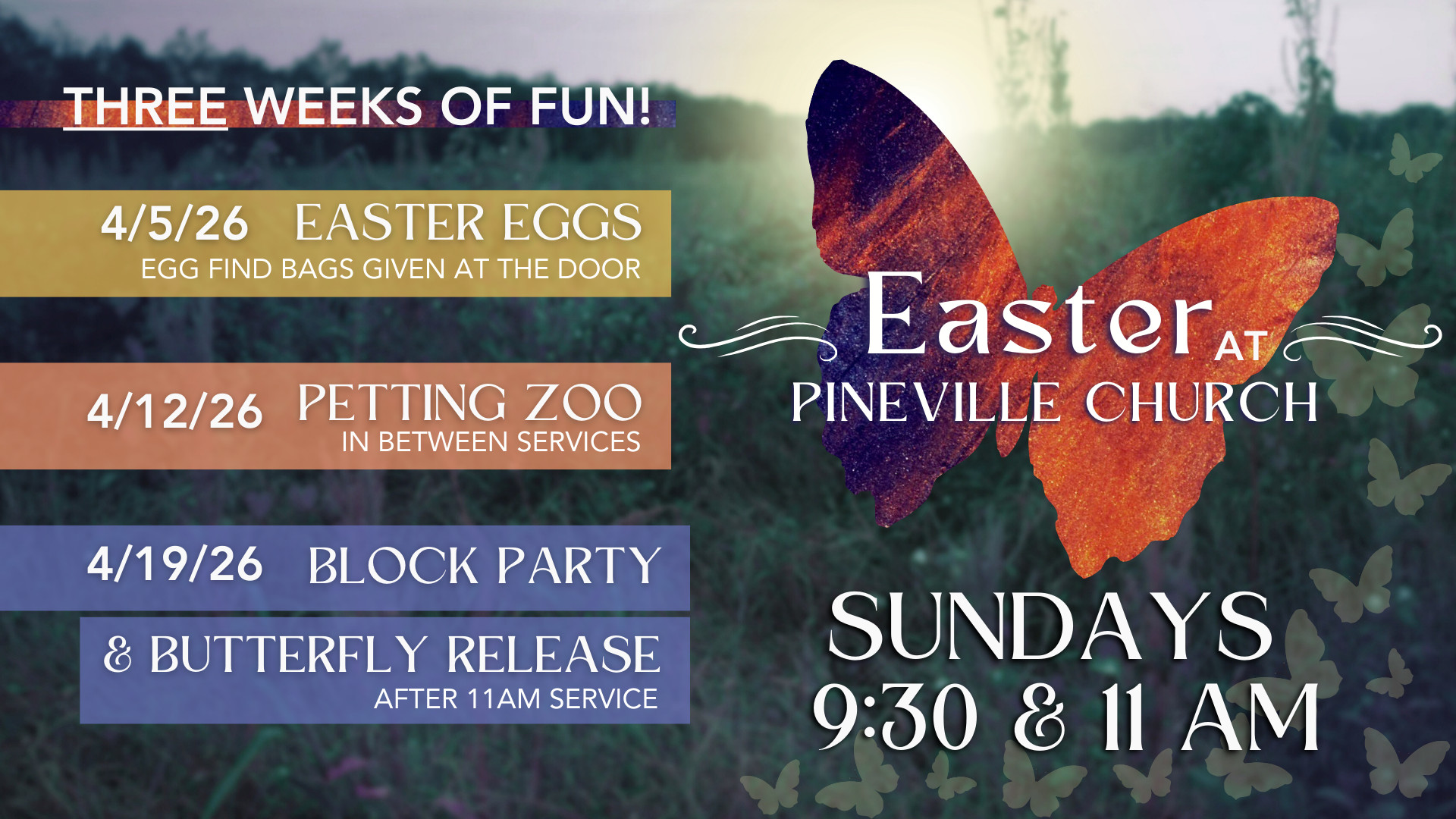 Easter 2026 countdown