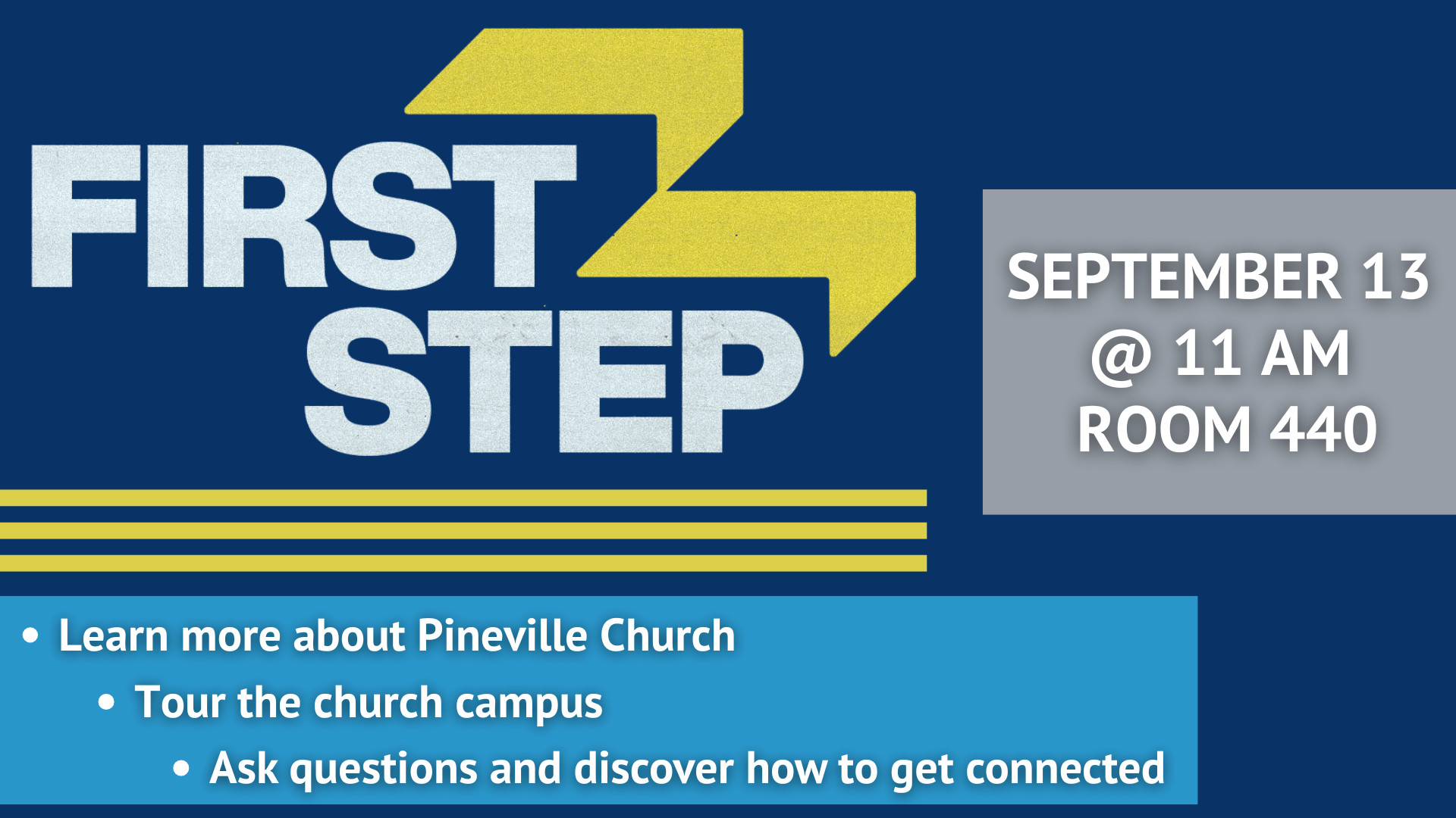 Online - First Step Sept 13