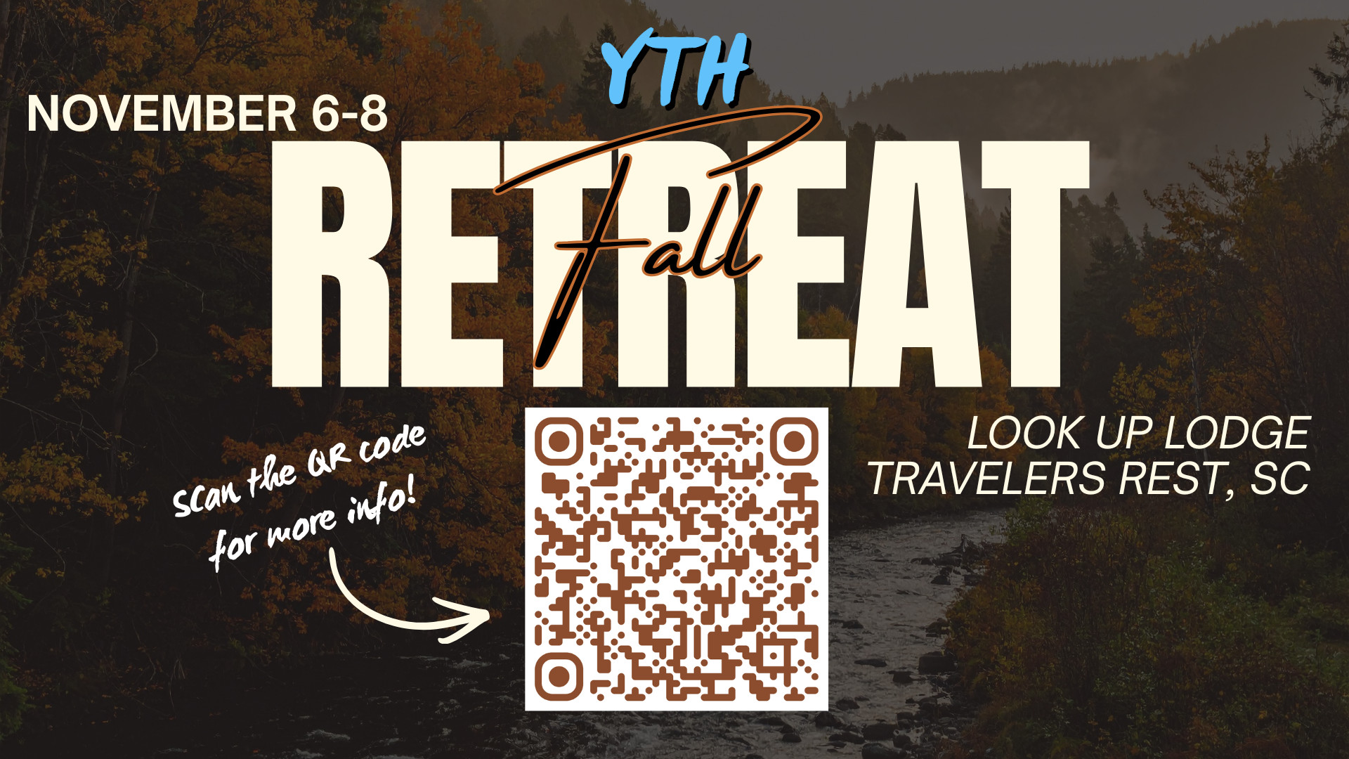 YTH Fall Retreat 2026 Countdown